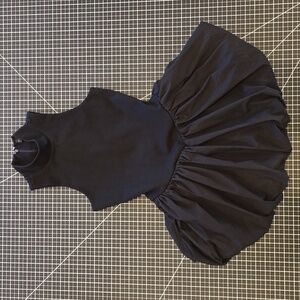 (S) Revolve MARJORELLE Jo Racerback Bubble Mini Dress W/Voluminous Skirt